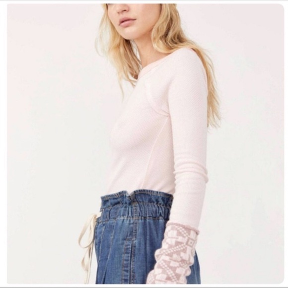 Free People SHE’S REVERSIBLE CUFF TOP NWT - Picture 6 of 11